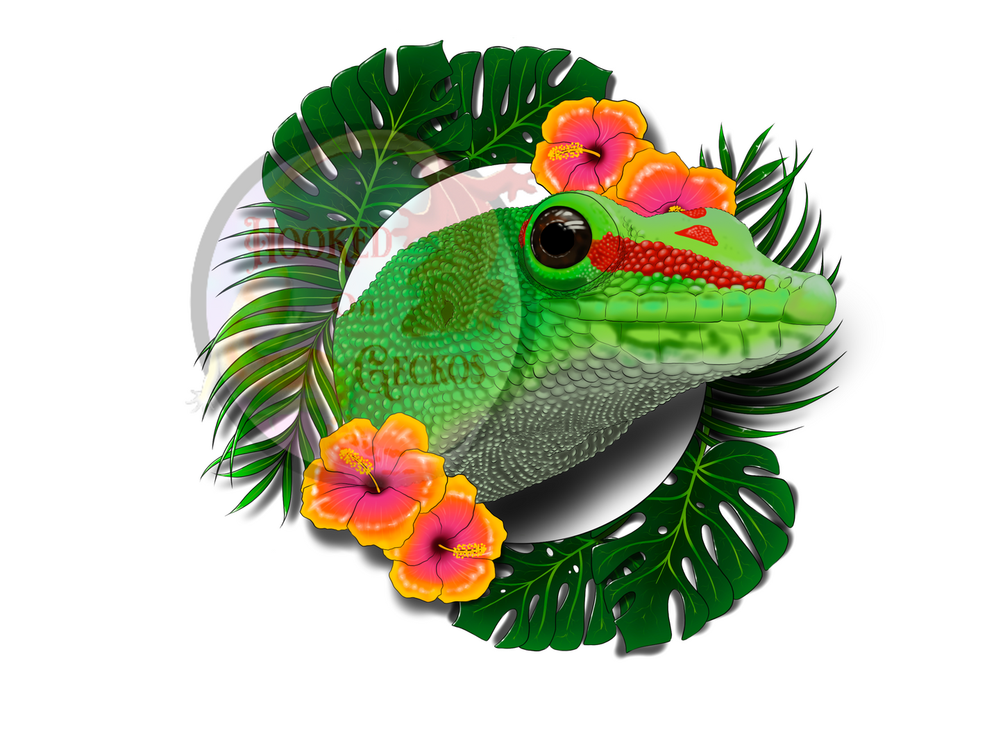 Day gecko Art print