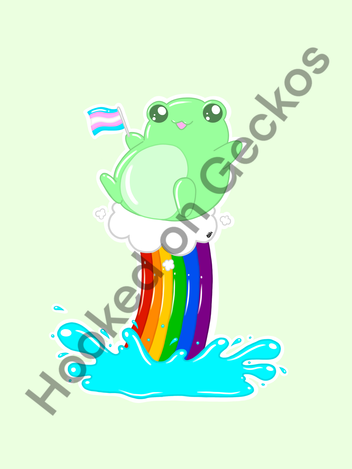 Pride month frog 2023