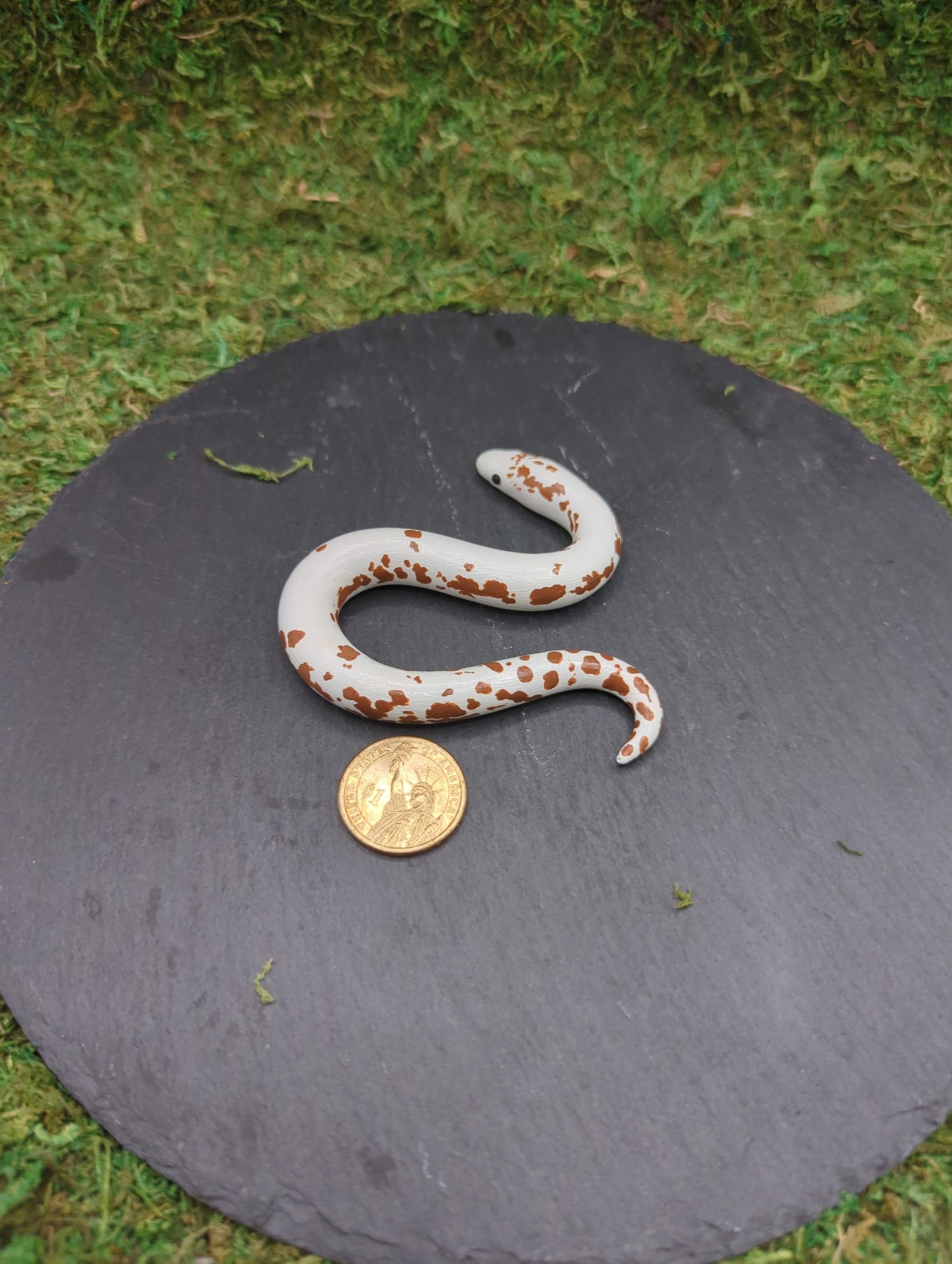 Polymer Clay Sandboa Anery GX Paint morph sculpture