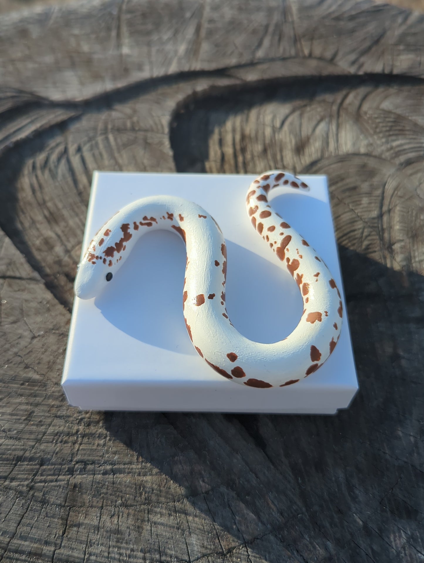 Polymer Clay Sandboa Anery GX Paint morph sculpture
