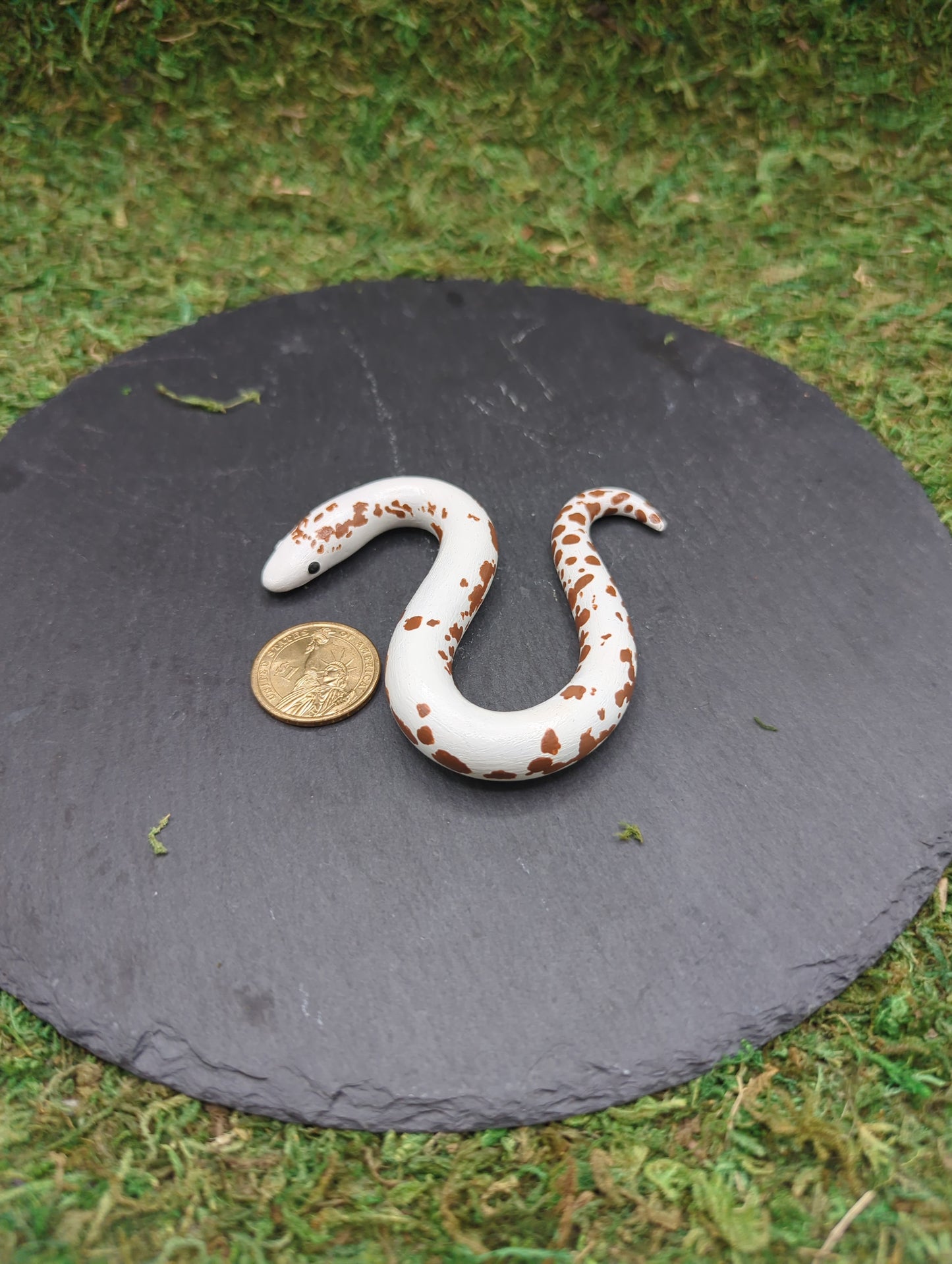Polymer Clay Sandboa Anery GX Paint morph sculpture