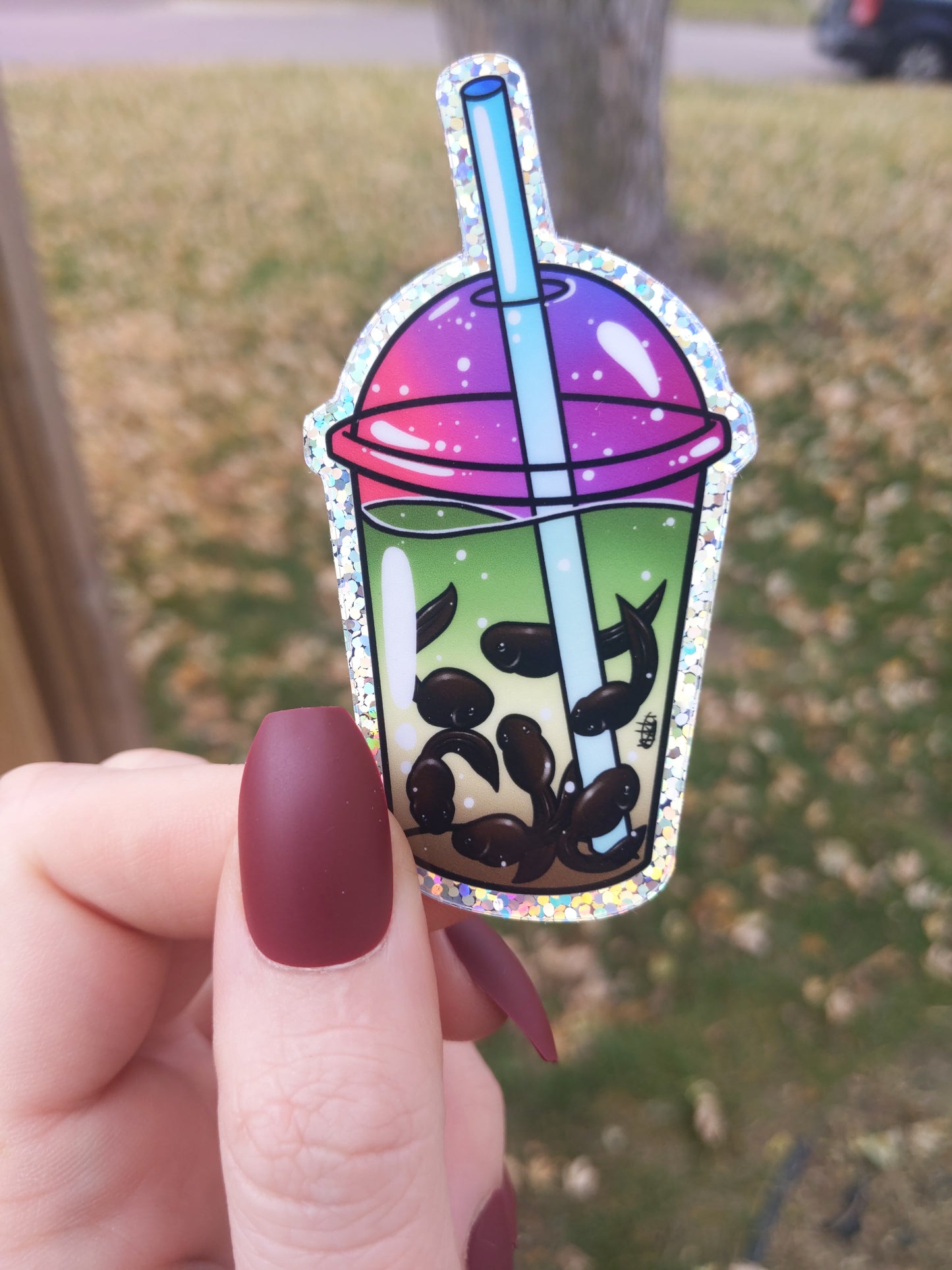 Boba sticker